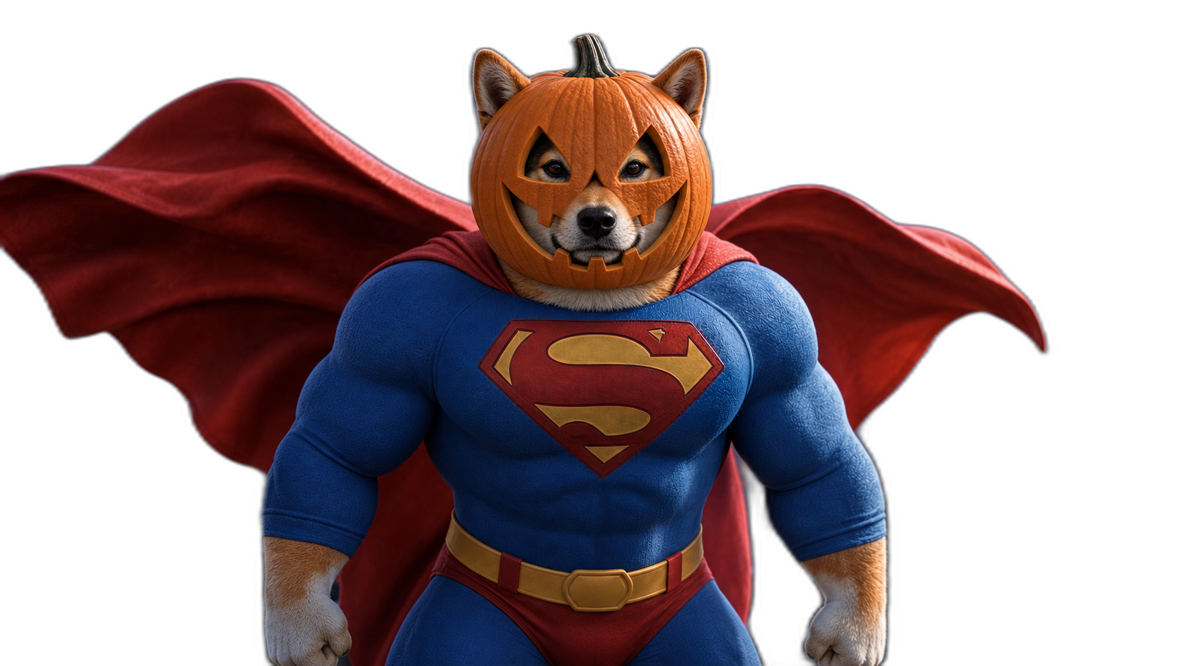 SUPERPUMPINU superhero